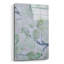 Art mural en verre épique «Aspen Spring Leaves 4» par Coco Good-111167657