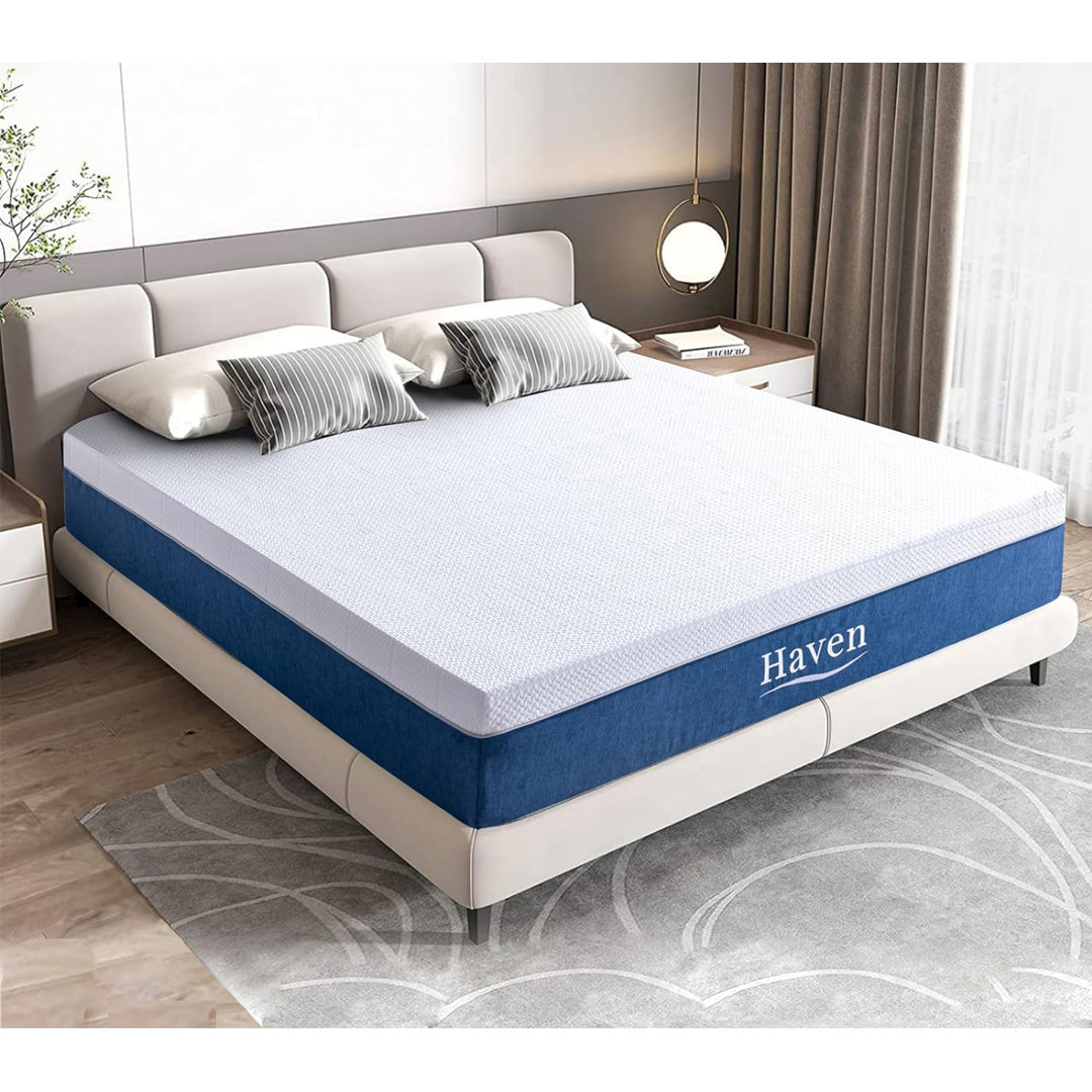 Weinert 12'' Medium Gel Memory Foam Mattress Alwyn Home Bed 