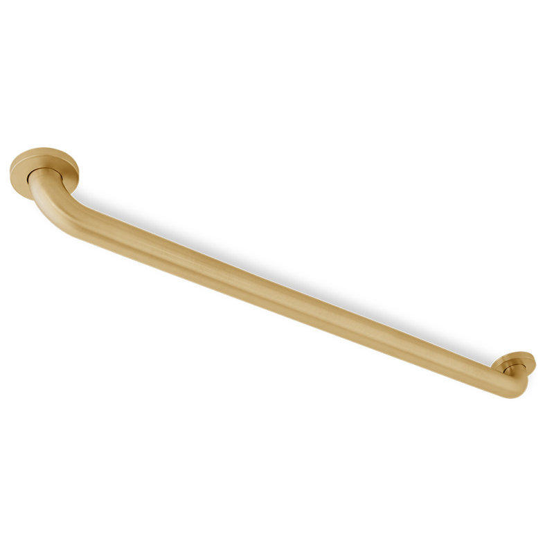 Hoteliere Grab Bar, 36", Brass Powder Coat