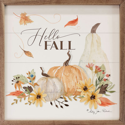 «Hello Fall Pumpkins» par Audrey Jeanne Roberts
