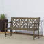 Banc de jardin en bois pour l'extérieur