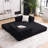 3 - Seater Convertible Couch With 2 Pillows, 78.5" Fold Out Bed, Foam Spring Floor Mattress, Futon For Living Room, Office, Apartment, Vacuum Packed, Corduroy Temptation Pleasure-757869805