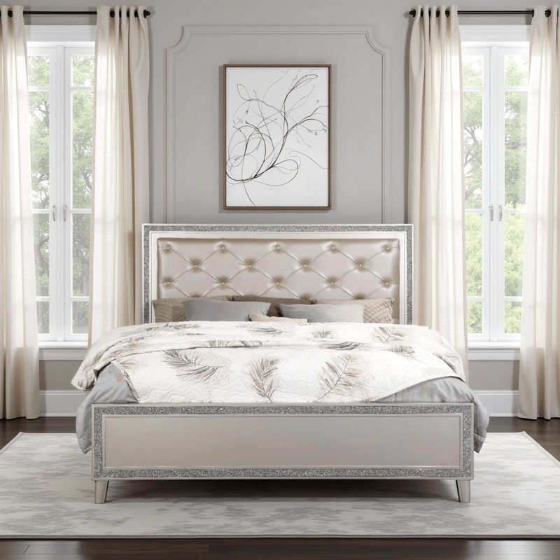 Lee Upholstered Storage Bed, King