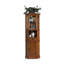 Vitrines en bois massif noisette + verre