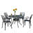 Frontenac 4 - Person Patio Dining Set with Round Table-90562403-90562388-20237342