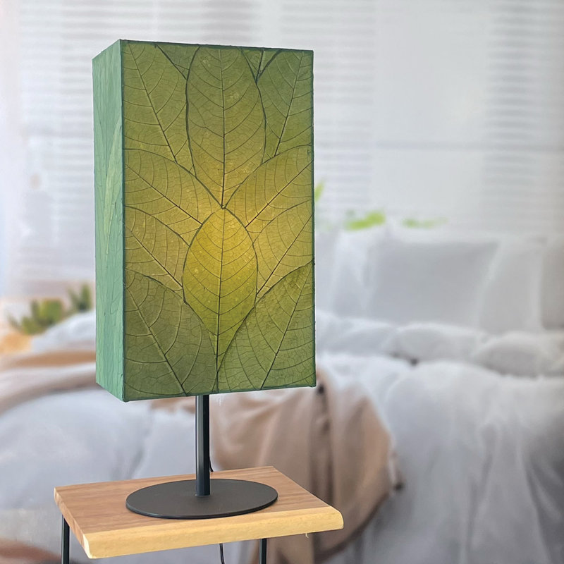 Lampe de table en métal, Vert