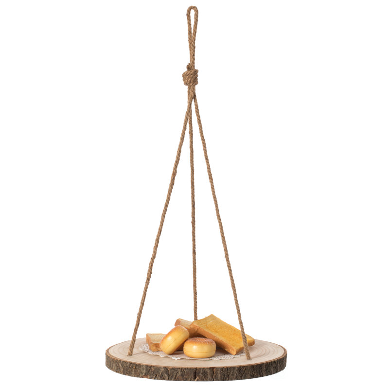 Sewanee Circle Paulownia Floating Shelf, 27"H  x 14.25" W x 14.25" D