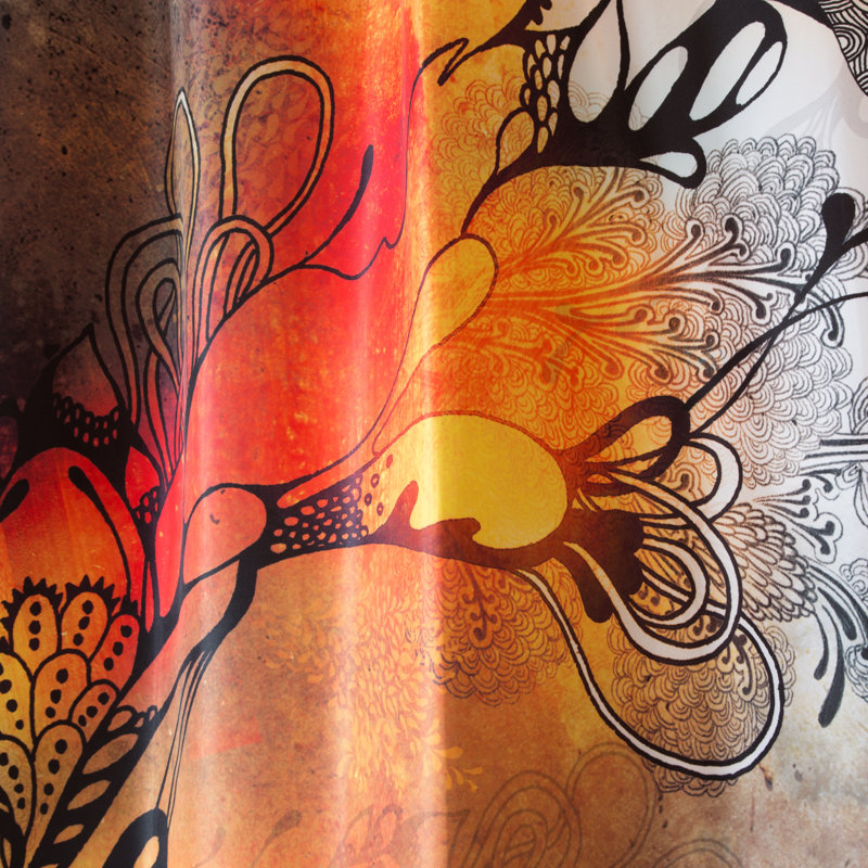 Eccles Floral Shower Curtain