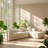 Aijia 108" W x 71.5" D x 26" H Corduroy Convertible Modular Sectional Sofa Bed-754382224-754382225