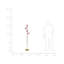 157cm Gloss Traditional Floor Lamp-351651799