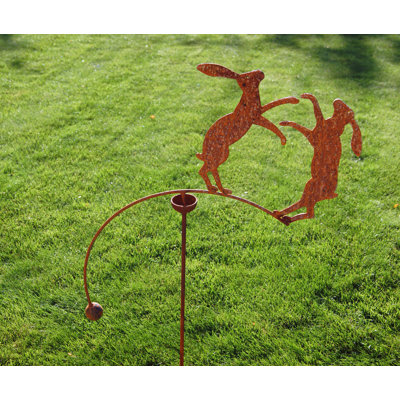 Wealden Metal Animals Garden Stake