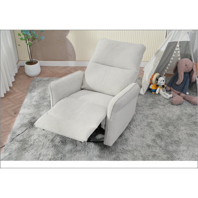 270° Power Swivel Rocker Recliner Chair for Adults, Swivel Rocking Recliner Chair,Electric Small Recliners for Small Spaces, Single Sofa Recliner