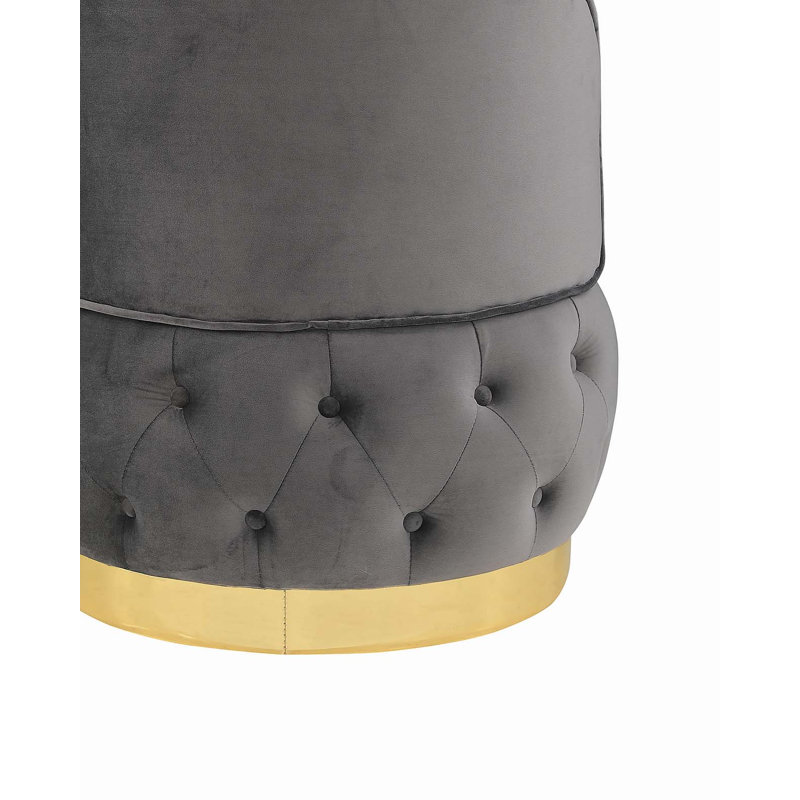 Chaises de rangement pivotantes 360 degrés, Gris