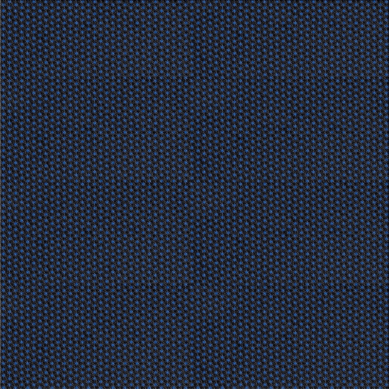 Tapis décoratif bleu foncé à motif géométrique, Carré 6 pi