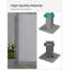 Songmics 11.5 cm W x 11.5 cm D Steel Freestanding Awning