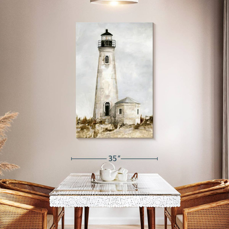 Lilie phare rustique I, H 48 po x l 32 po