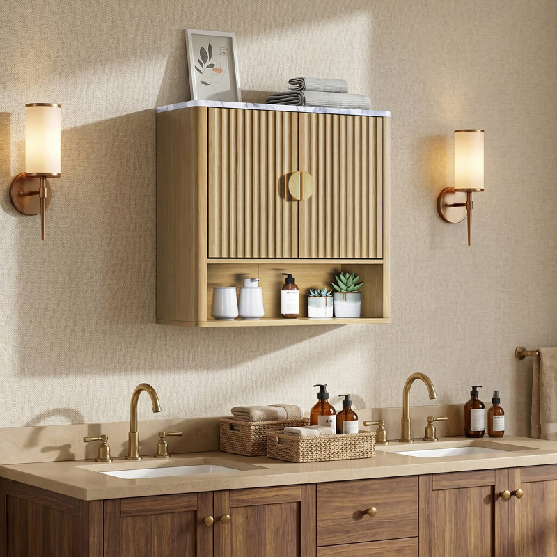 23"W 24"H Wall Bathroom Cabinet