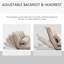 Canapé convertible HOMcom, canapé-lit pliant, chaise longue d'invité avec 2 coussins, dossier et appui-tête réglables, L 40,25 po, beige