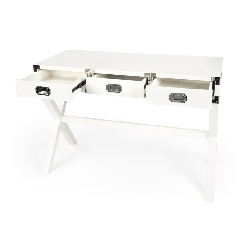 Anew Campaign Writing Desk, White