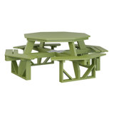 Outdoor Octagon Picnic Table