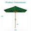 Parasol carré solaire à DEL pour terrasse-131104441