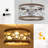  Elgina 3-Light 13 inch Modern Semi Flush Mount Ceiling Light Fixture for Dining Room Foyer-627954701