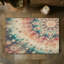 Tapis tressé à paillettes Glitter Tie-Dye Waves-106464310