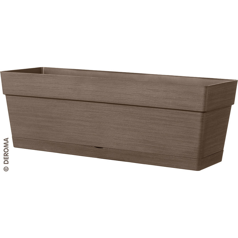 Save R window box, Camel, 11.4cm H x 28.3cm W x 11.3cm D