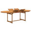 8 - Person Wood Patio Dining Set with Rectangular Table , Cushions Included