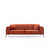 100 % polyester orange est en rupture de stock