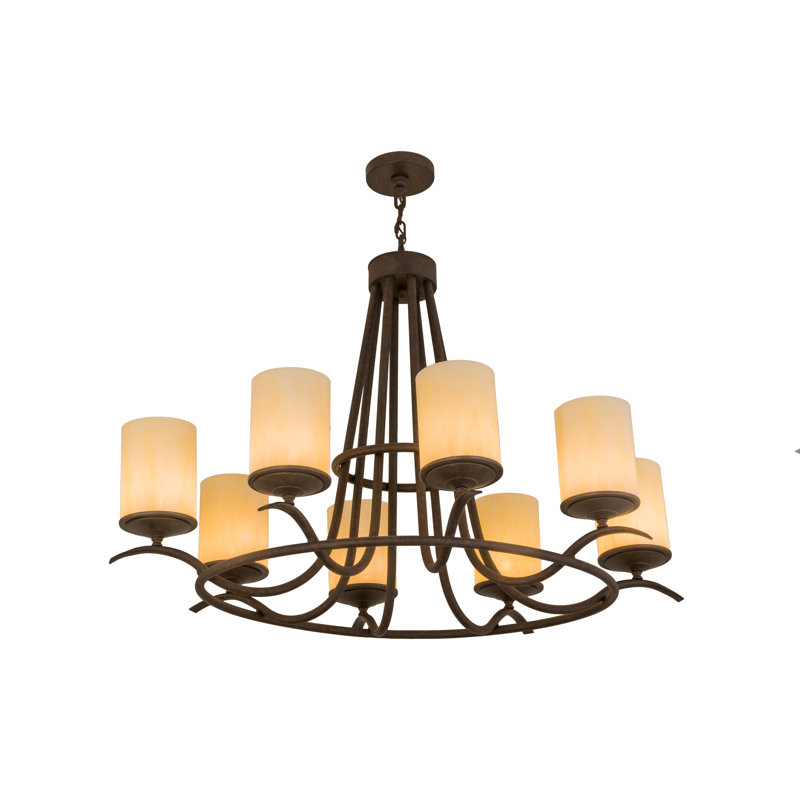 Lustre classique à 8 lumières Betio
