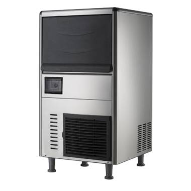 Maxx Ice MIM50P-ADA, Built-In Indoor Clear Ice Machine, ADA Compliant, 15, 65 lbs, in Stainless Steel