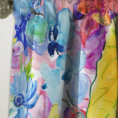 Velvet Blackout Single Curtain Panel