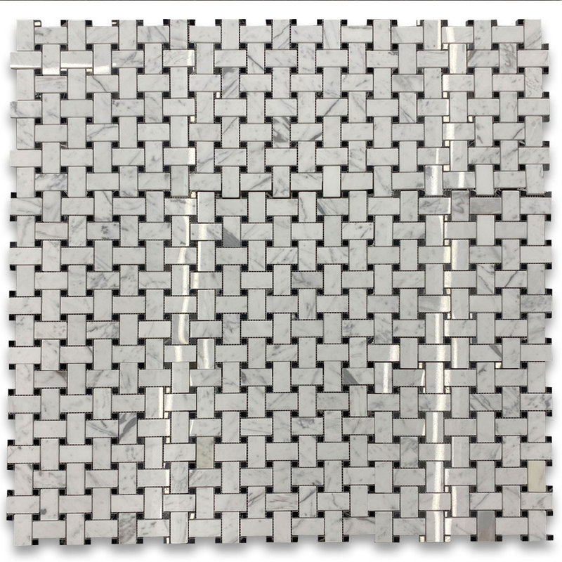 12" x 12" Marble Mosaic Wall & Floor Tile