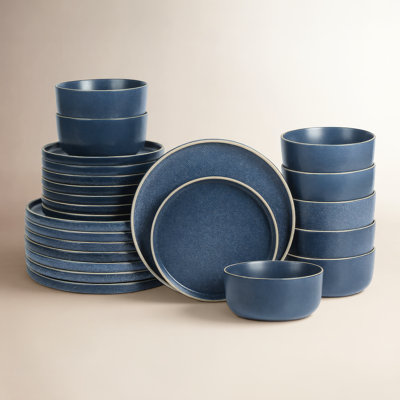 Amber Stoneware Dinnerware Set