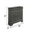 Commode à 6 tiroirs en bois de style moderne (commode seulement)-1537140420
