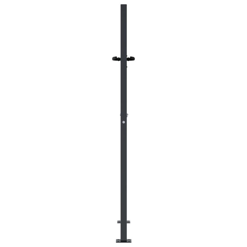 Ammadas Grey Metal Gate, 130cm H x 105cm W