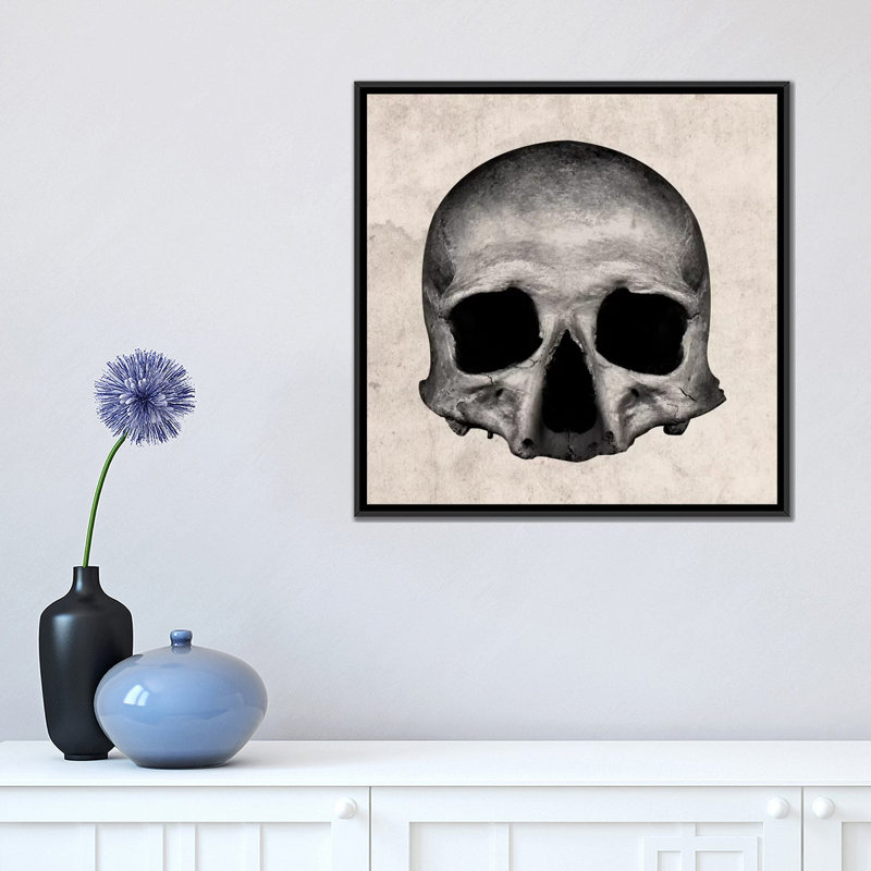 Albree Modern Excavation, impression sur toile, H 18 po x l 18 po x P 1,5 po, Toile avec cadre flottant noir, Pas de tapis