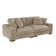 Kijuana Square Arm Sofa with Reversible Cushions