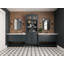Atrium Grid Honed Marble Tile-69527065