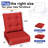 Weatherproof Outdoor Patio Chair Cushions in Beige, Blue, Red, Durable Olefin Fabric Replacement Set, Water & UV Resistant for Outdoor Seating-1708628509-1708693117