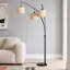  Lampe sur pied à arc 3 lumières 83 "avec interrupteur rotatif 83"