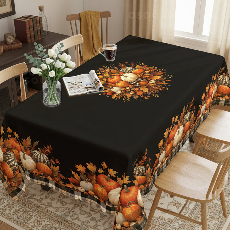 Nappe Rustic Fall, Round-60in