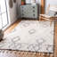 Tapis ivoire / gris en laine touffeté à la main Powell-682109918