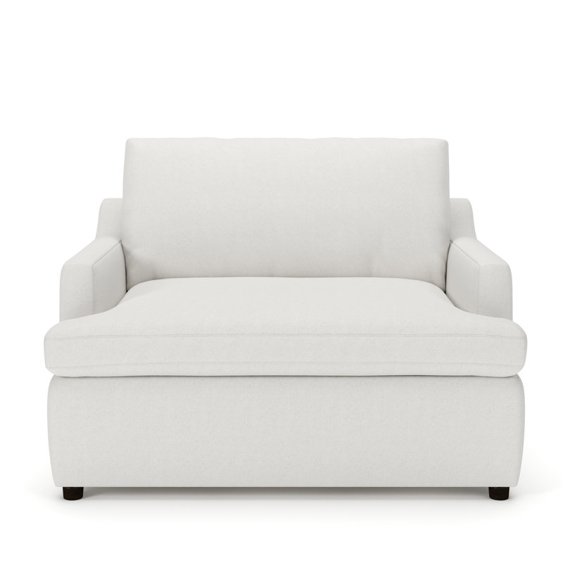 Chaise et demi Essex, Natté Macarena beige