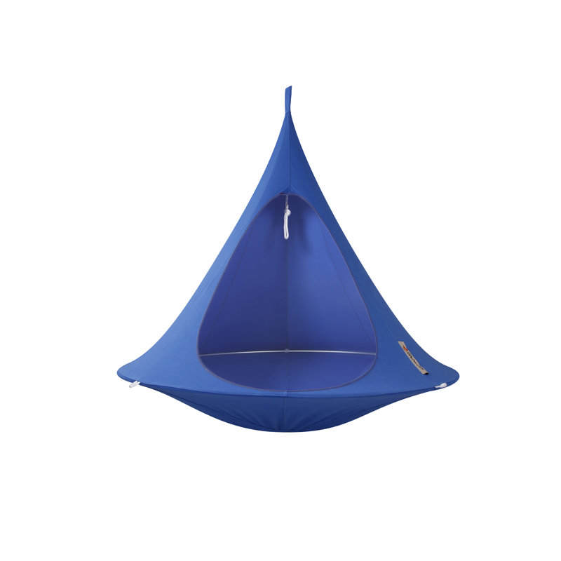 Hamac suspendu Cacoon Pod Vivere Saffo, Bleu ciel, H 72 po x l 72 po x P 72 po