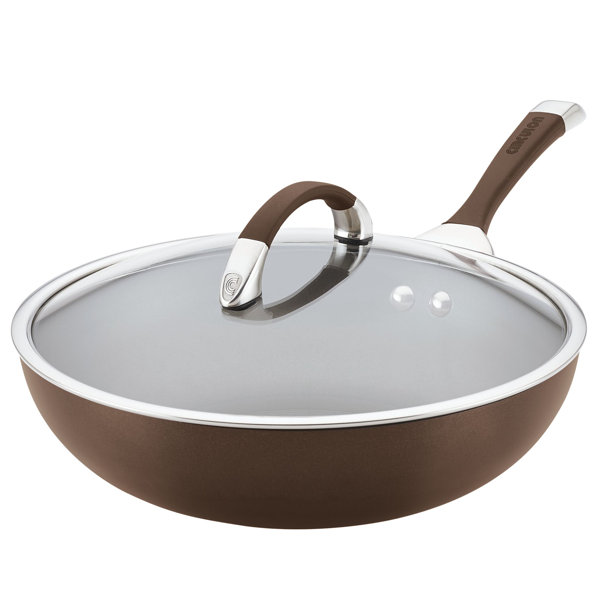 Circulon Elementum Hard Anodized Nonstick Deep Frying Pan/Skillet