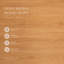 Lit plateforme moderne en bois sans tête de lit avec base étagée et rangement relevable, très grand, brun clair-1575889938-1575889933