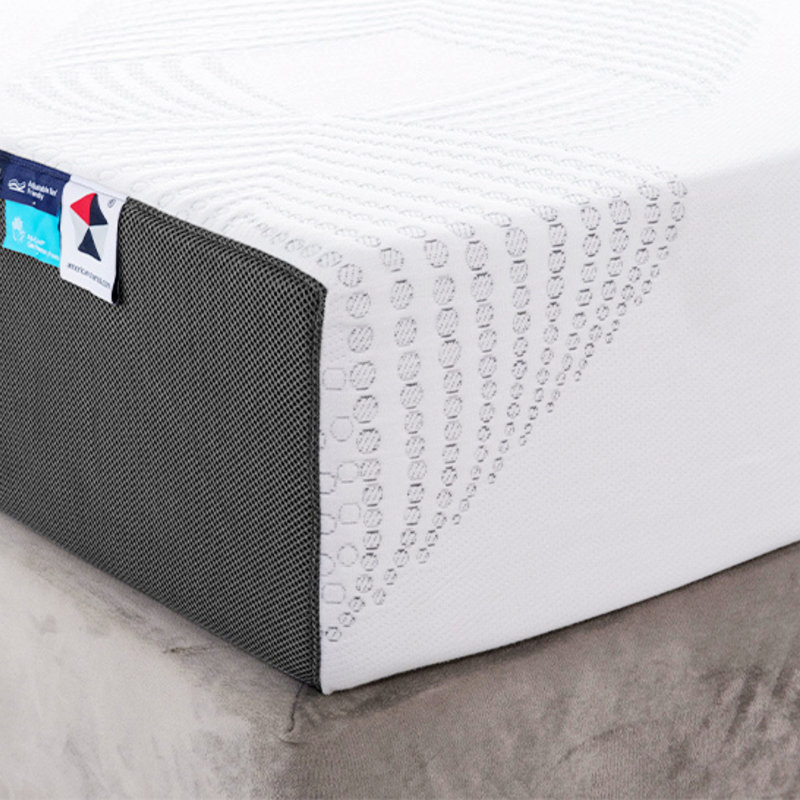 Matelas en mousse viscoélastique pelucheux 10 po BOMO, Grand lit