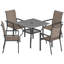 Steel Patio Dining Set Table,